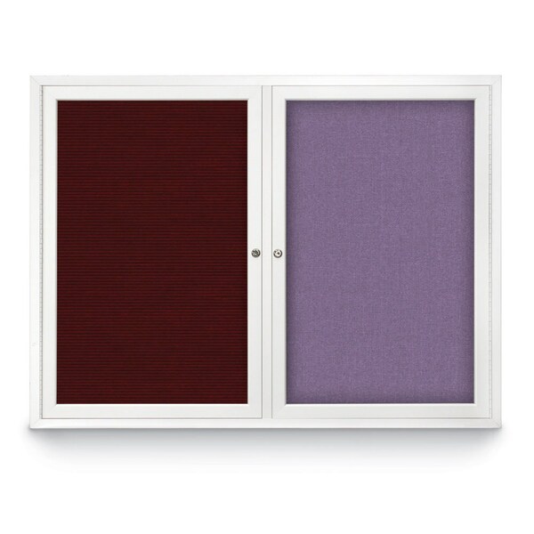 Corkboard, Black/Black, 96" x 48"